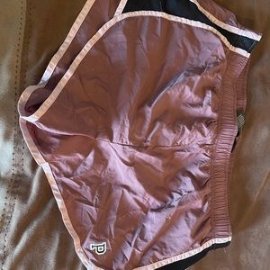 pink athletic shorts